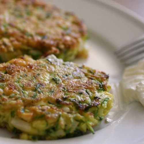 Zucchini fritters - Unpacked