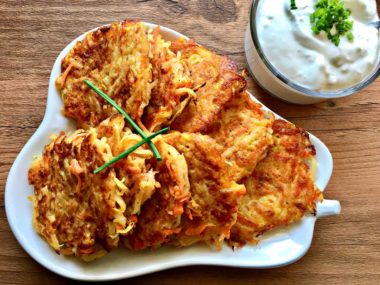 Carrot potato pancakes - Unpacked